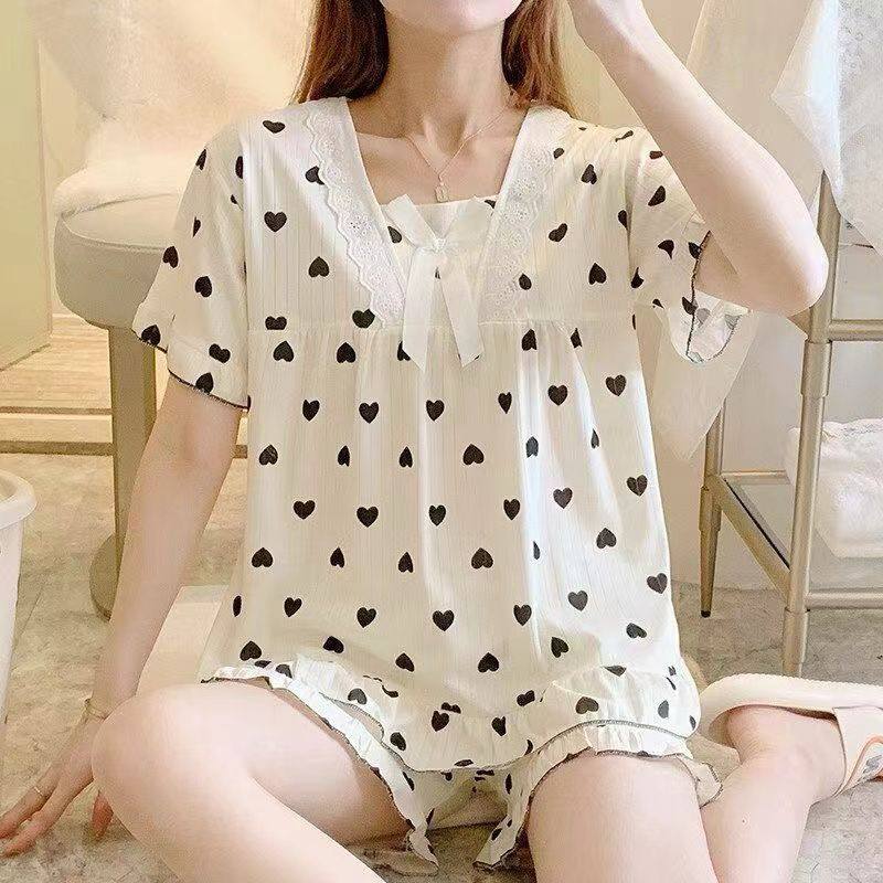 ست بلوز شرتک راحتی زنانه کد 417542