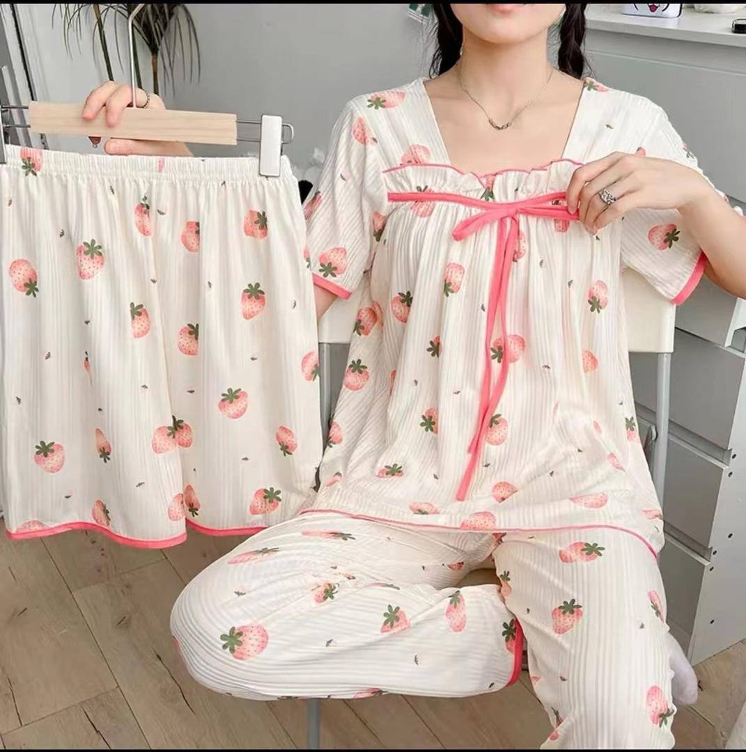 ست سه تیکه راحتی زنانه کد 417543