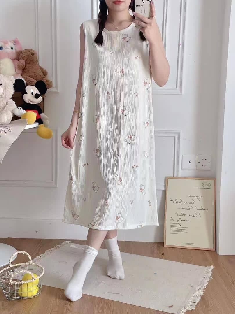 تونیک راحتی آستین حلقه ای زنانه کد 417559