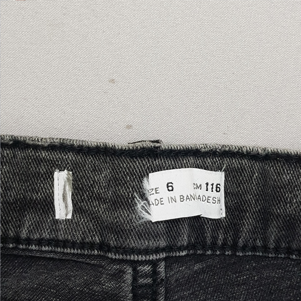 شلوار جینز دخترانه 28082 سایز 6 تا 14 سال مارک ZARA   *