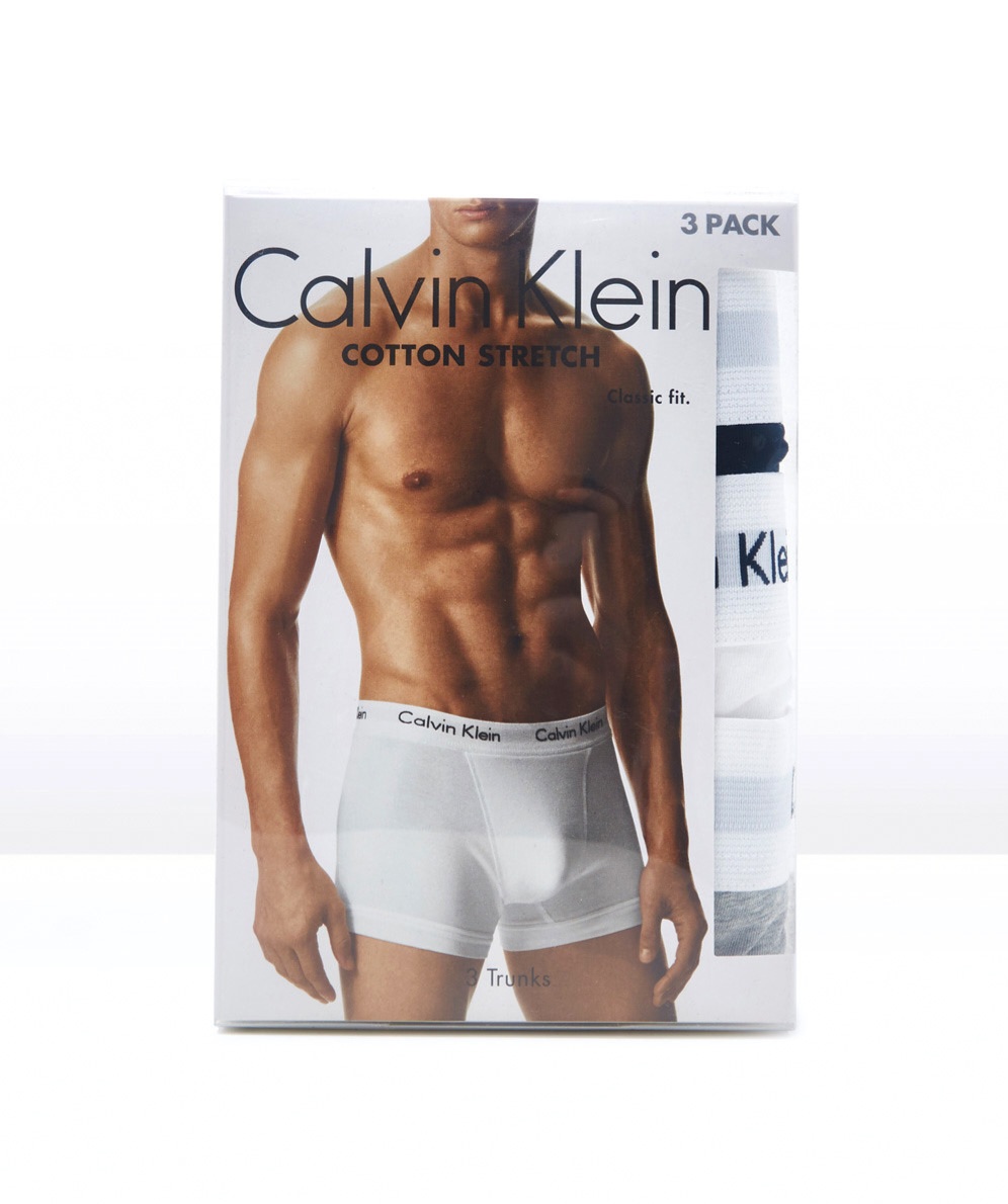 شورت ۳عددی پادار مردانه برند calvin klein کد 28338