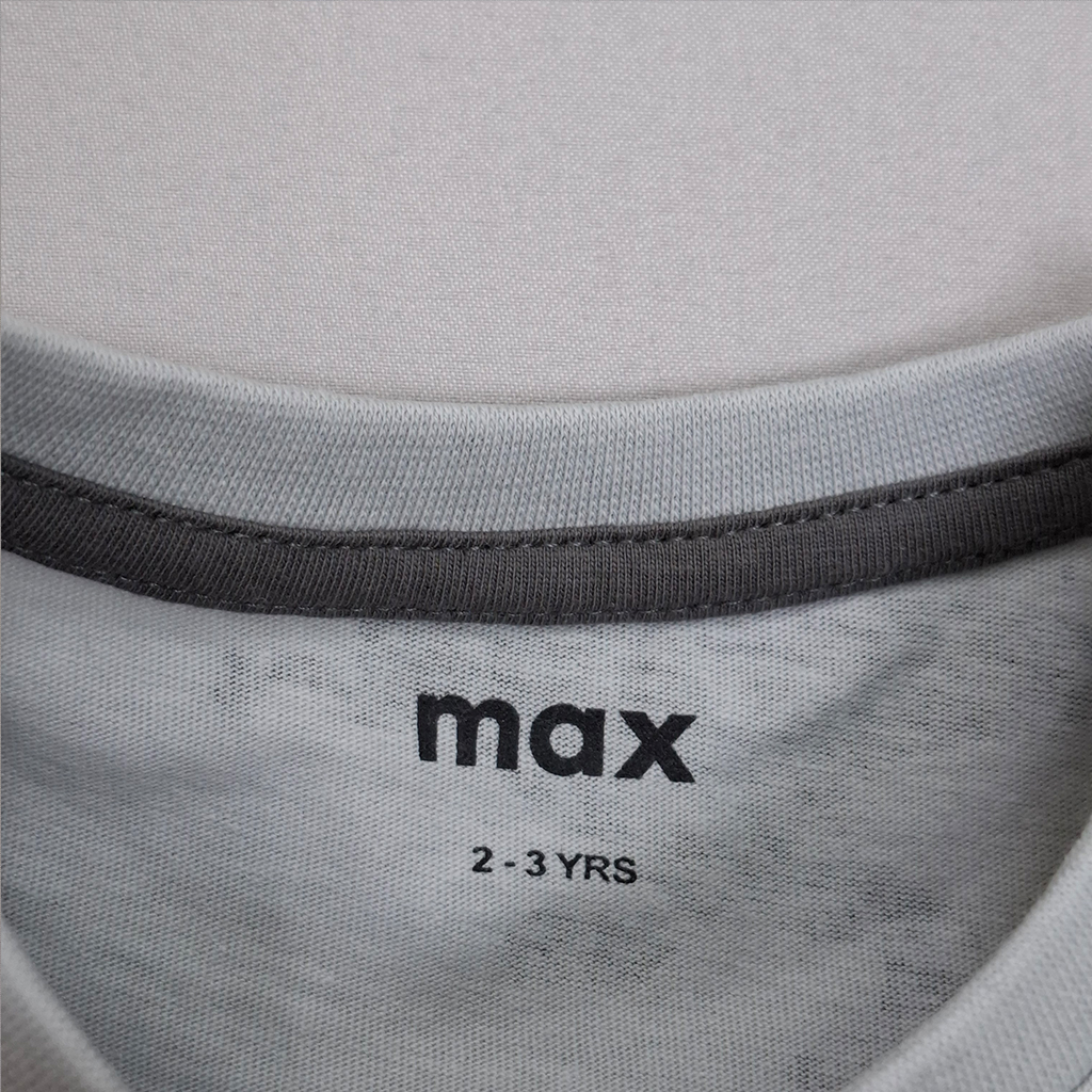 تی شرت پسرانه 28366 سایز 2 تا 8 سال مارک MAX