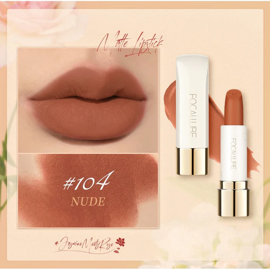 رژلب مات برند FOCALLURE کد (2234) FA203