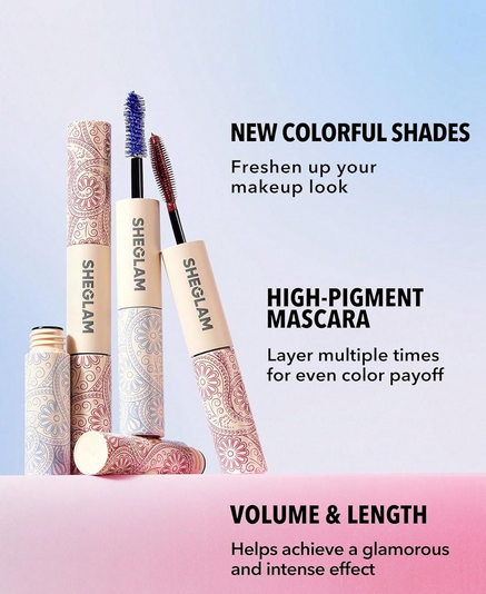 ریمل دو سر شیگلم SHEGLAM All-In-One Volume & Length Mascara کد 2334