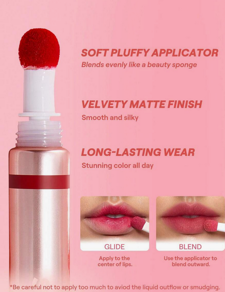 رژ لب مایع مات شیگلم SHEGLAM Pout Pillow Cushion Matte Liquid Lipstick  کد 2338