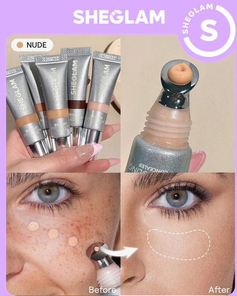 کانسیلر رولی خنک کننده شیگلم SHEGLAM Bright Eyes Cooling Concealer- کد 2350