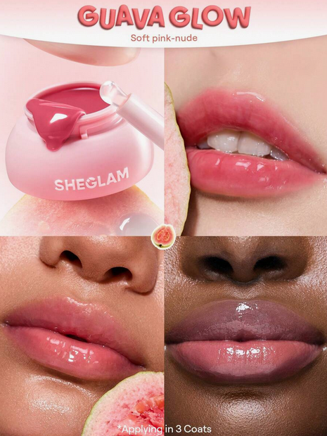 رژ لب ژله ای جیبی شیگلم SHEGLAM Hydra Jelly Pocket Lip Jam کد 2352