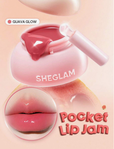 رژ لب ژله ای جیبی شیگلم SHEGLAM Hydra Jelly Pocket Lip Jam کد 2352