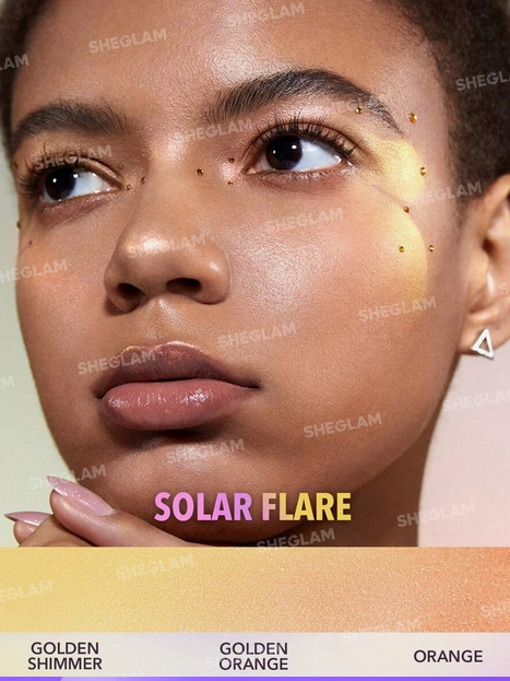 هایلایتر مایع کروم شیگلم HEGLAM Chroma-Glow Bloom Liquid Highlighter- کد 2353