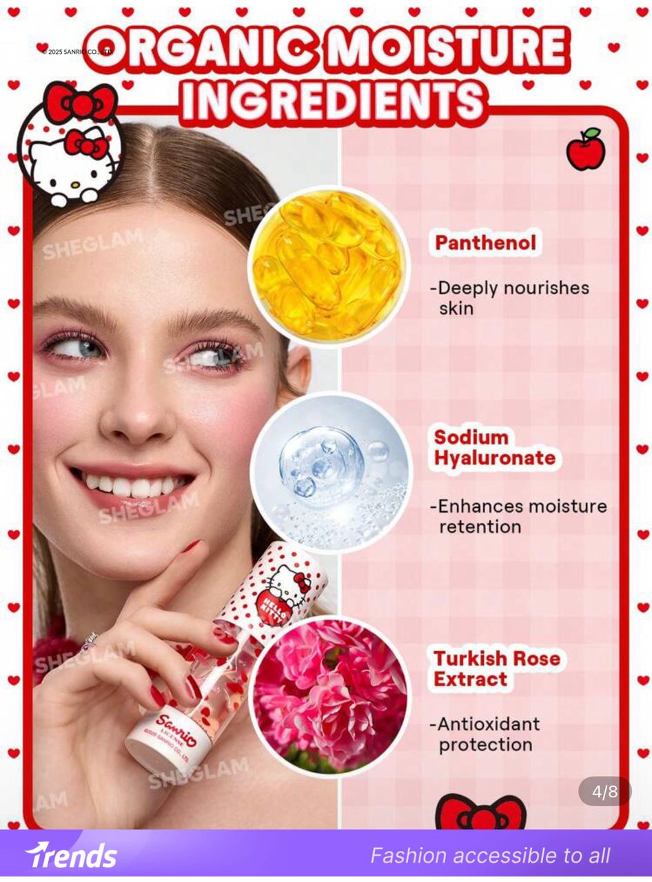پرایمر آبرسان Hello Kitty｜SHEGLAM Jelly Amor Hydrating Primer کد 2586