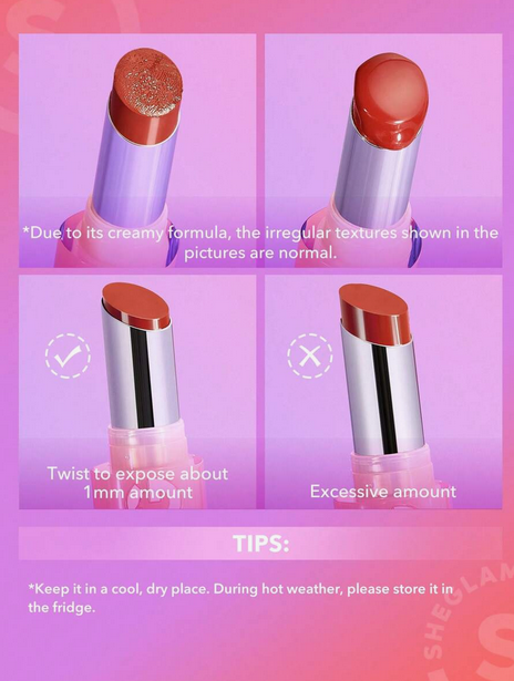 رژلب براق شیگلم SHEGLAM Mirror Kiss High-Shine Lipstick کد 2590
