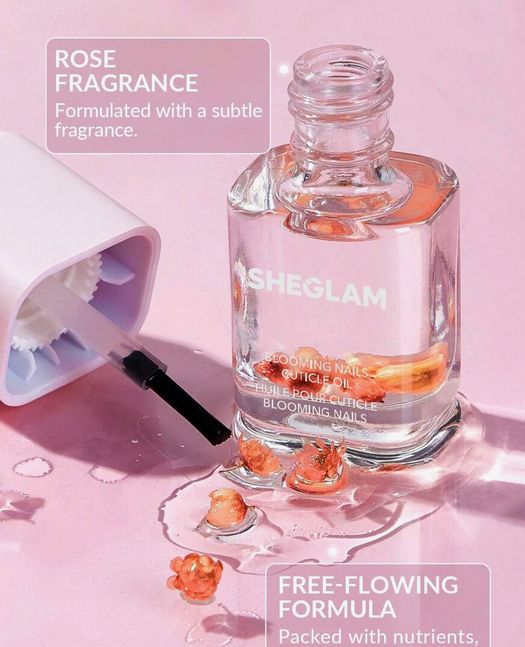 روغن کوتیکول ناخن BLOOMING NAILS CUTICLE OIL-PINK شیگلم کد 2594